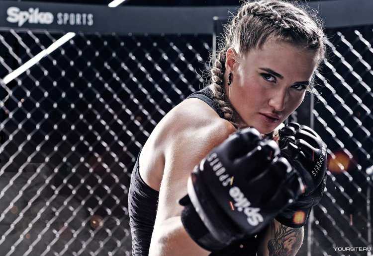 Русская боец ММА Анастасия Янькова