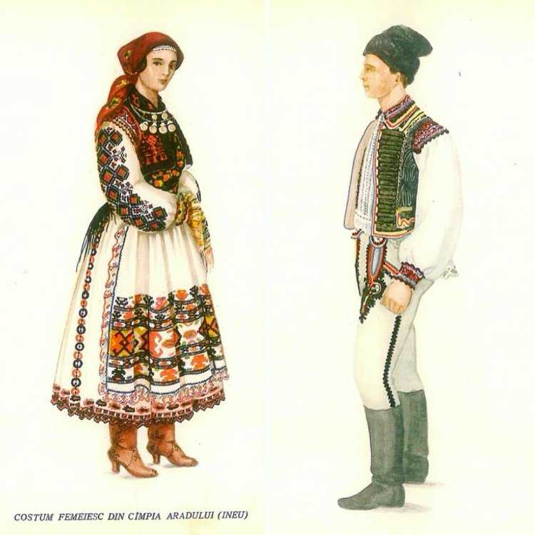 Молдаване костюм национальный 19 века