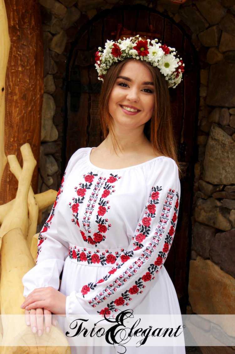 Молдавское свадебное платье национальное