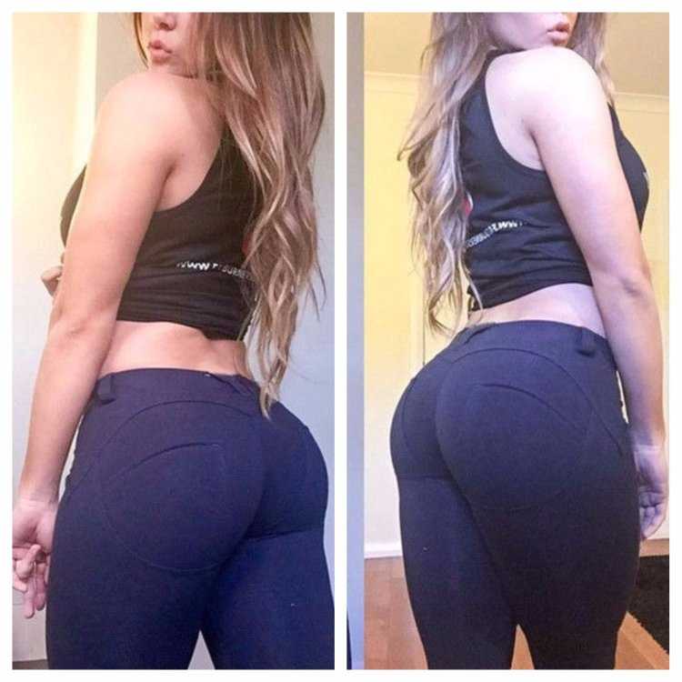 Накаченная попа в штанах