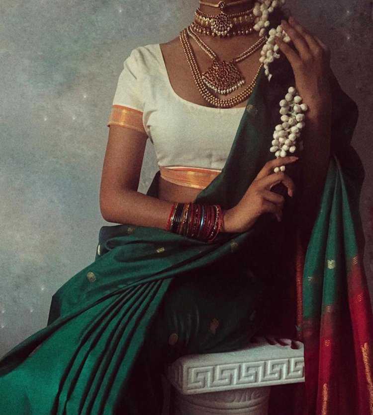 Наряд индийской девушки15