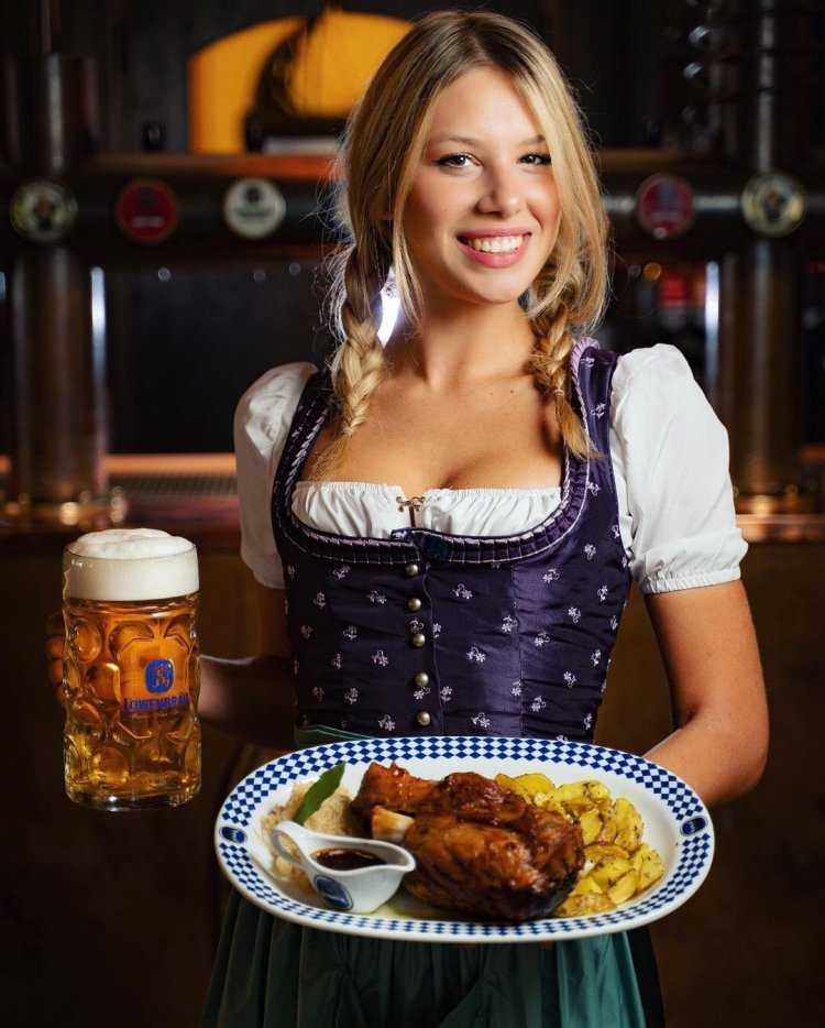 Пивной фестиваль Октоберфест в Мюнхене