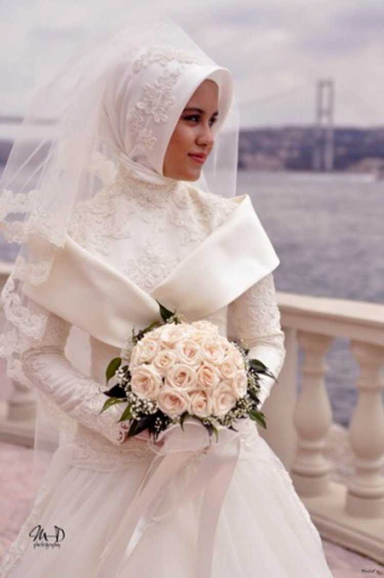 Свадебное платье арабки Белон