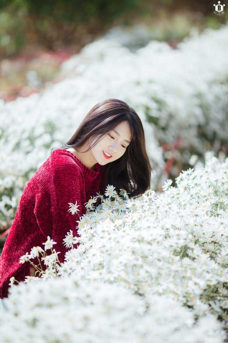 Корейские девушки зима