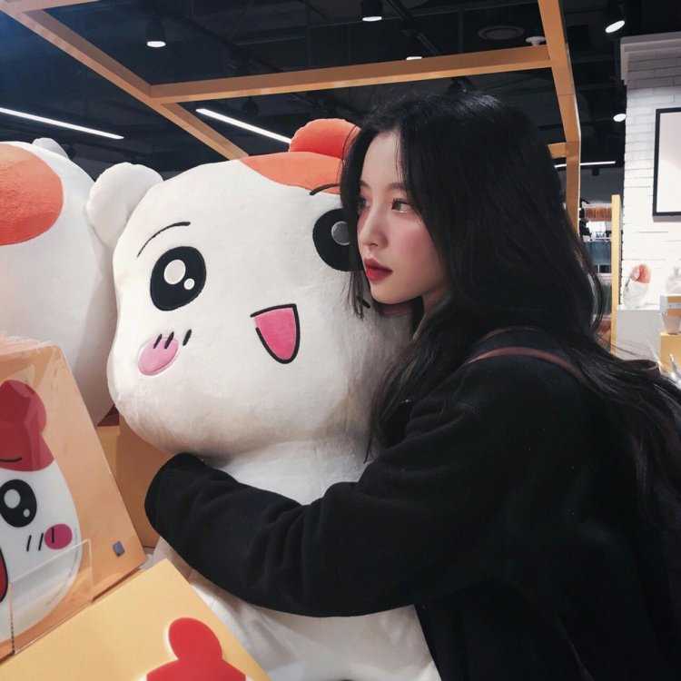 Милые кореянки с игрушками