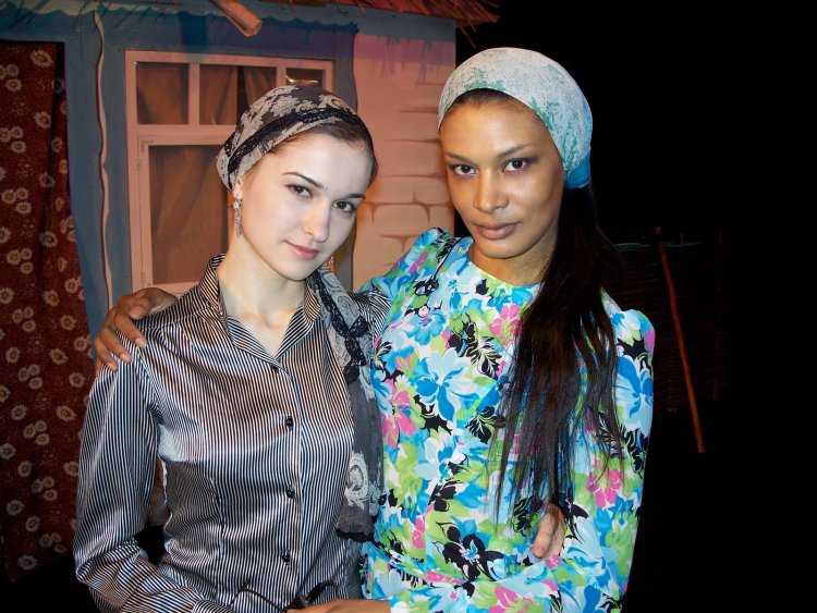 Чеченка и русский