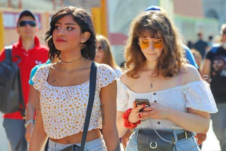 Итальянки на улицах Рима