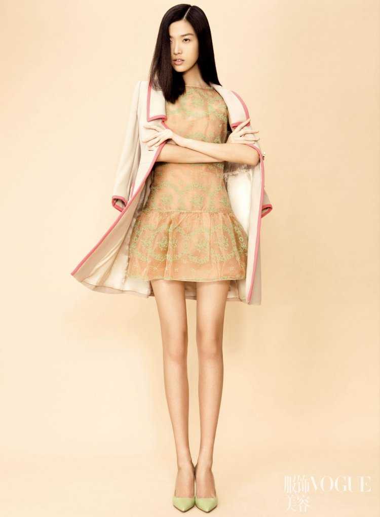 Китайские манекенщицы