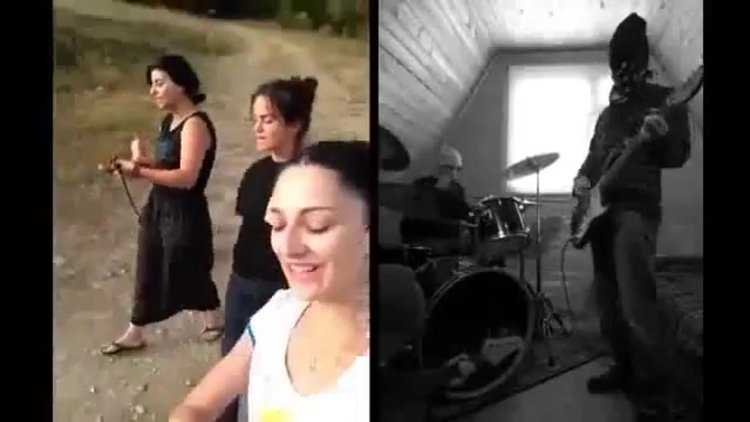 Три грузинки поют красивую