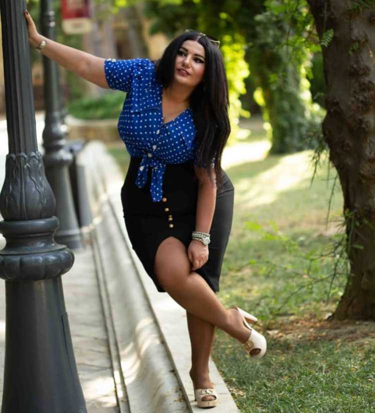 Модель Plus-Size Диана Сирокай