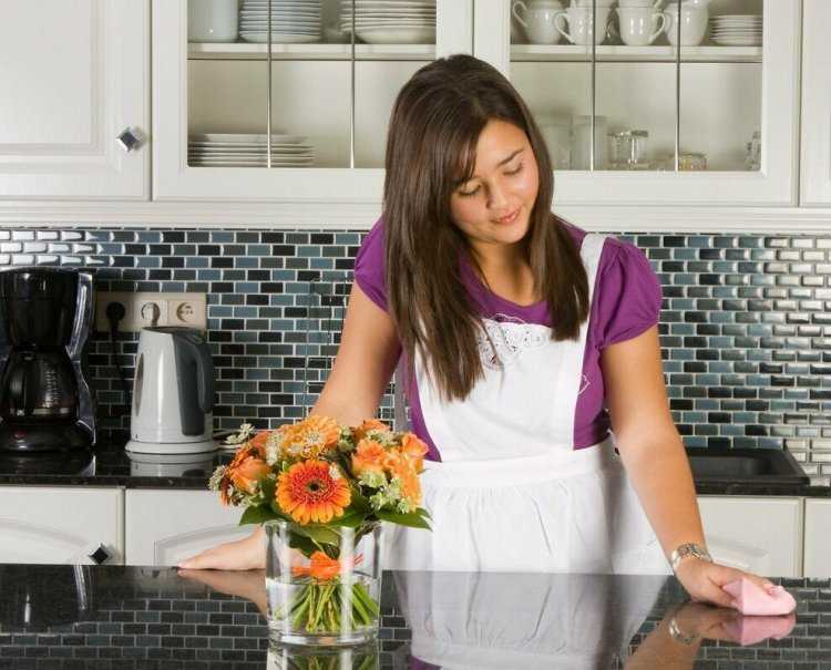 Уборка кухни