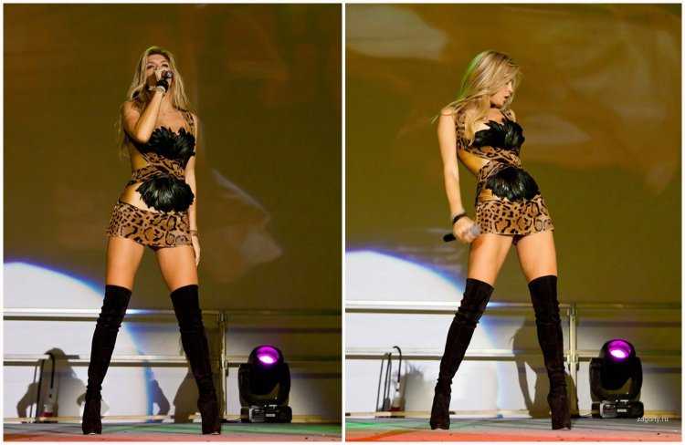 Вера Брежнева в сапогах