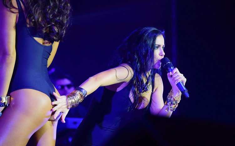 Ольга Серябкина на сцене