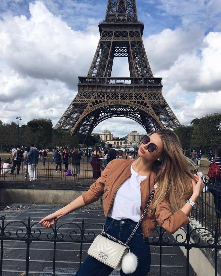 Жанна Дамас в Париже