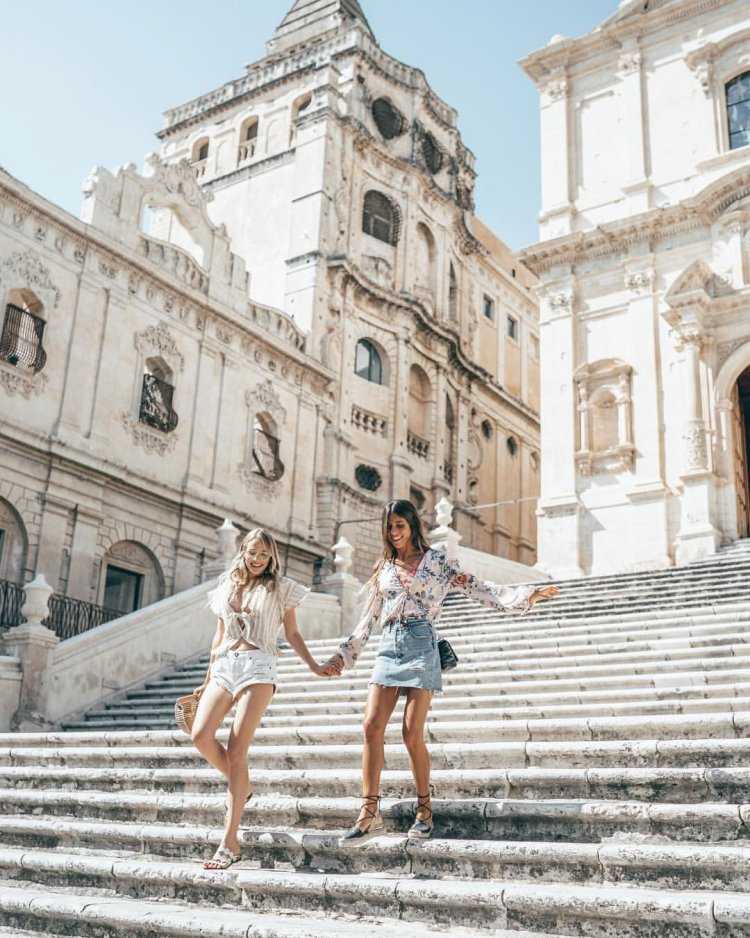 Итальянский стиль девушки