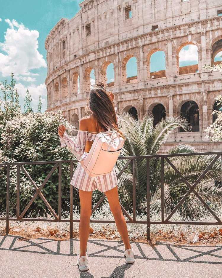 Итальянский стиль девушки