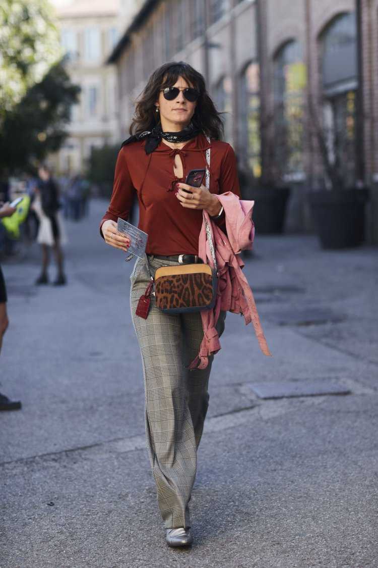 Итальянский стрит стайл женщины