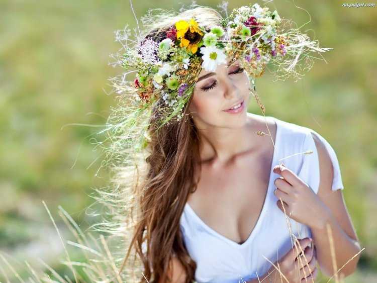 Девушка лето