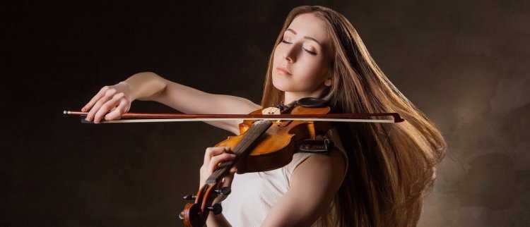 Позы со скрипкой