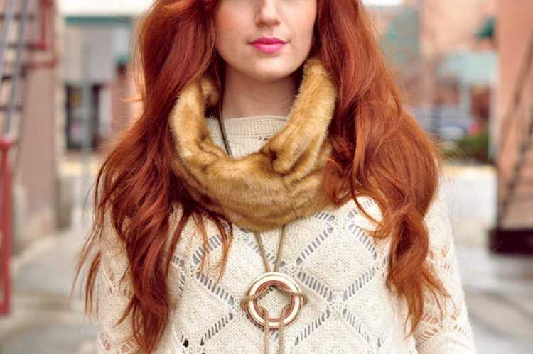 Платки для рыжеволосых