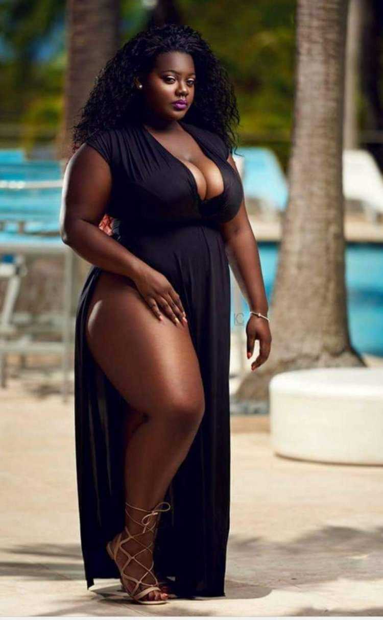 Пухлые чернокожие девушки