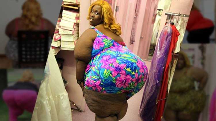 Самая большая ягодица в мире