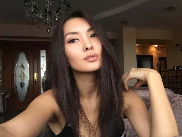 Монголка портрет