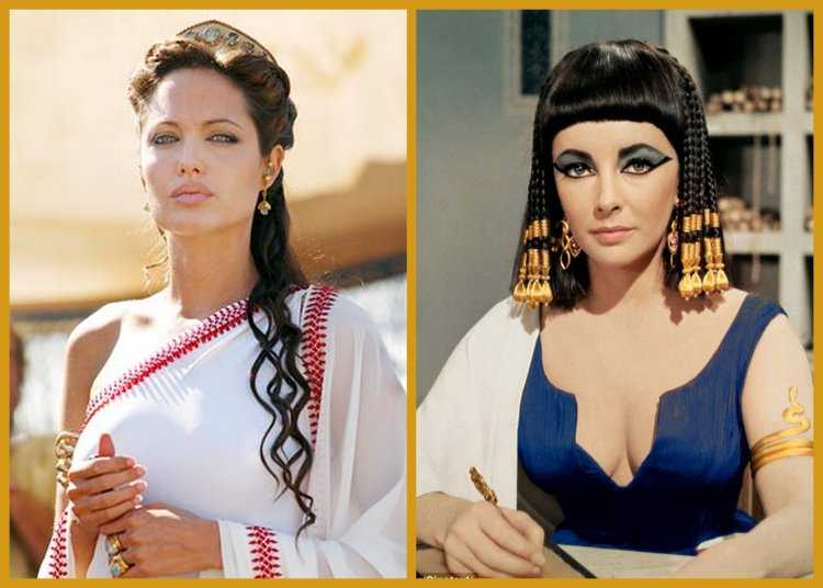 Анджелина Джоли в роли Клеопатры