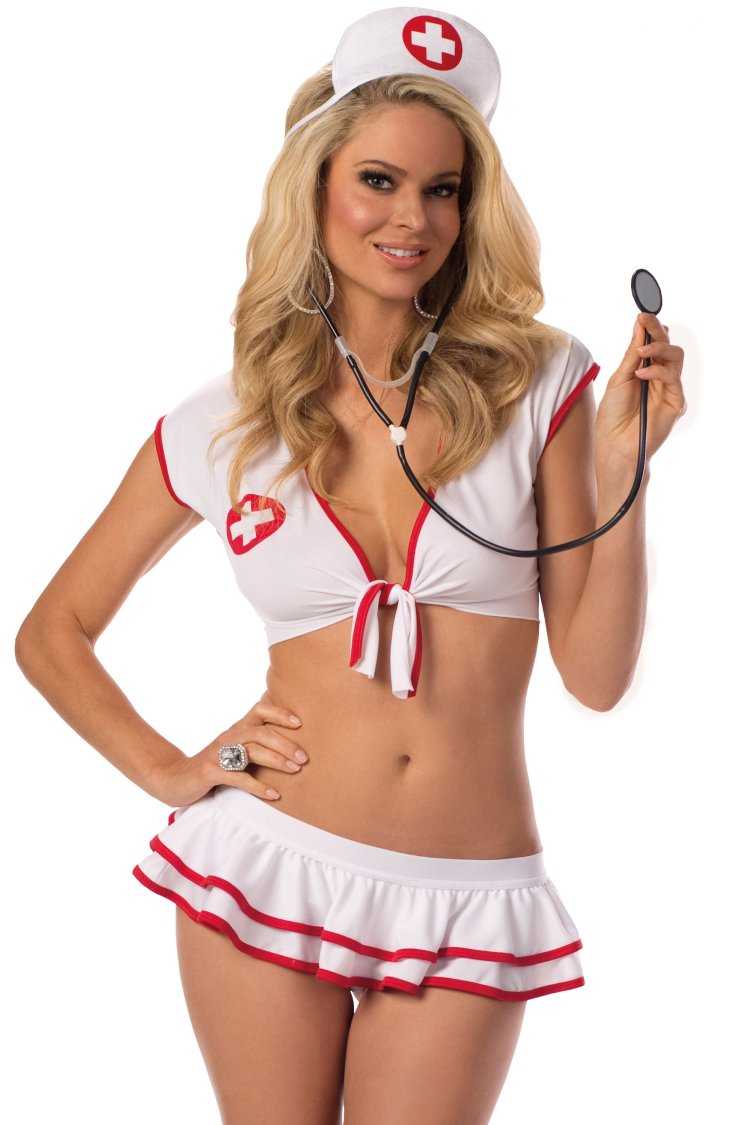 Красивые медсестры в мини