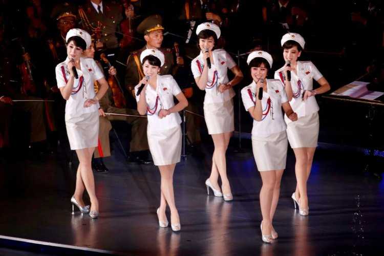 Ансамбль Моранбон Северная Корея