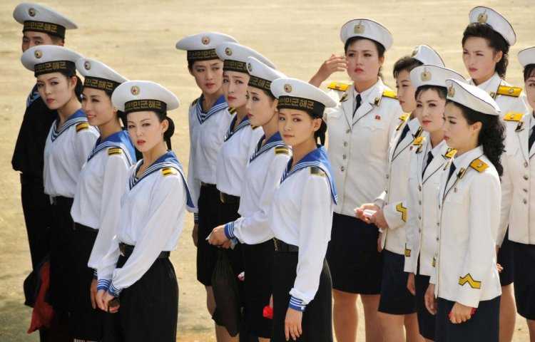 Красивые девушки Северной Кореи