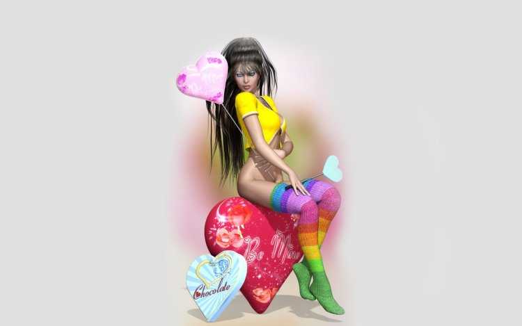 Самые прикольные обои для девочек