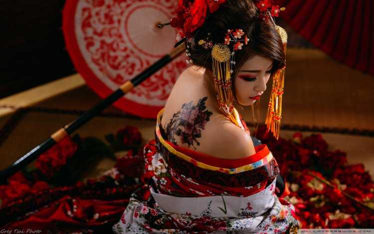 Фотосессия в японском стиле