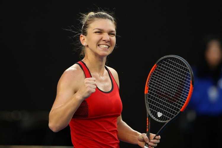 Симона Халеп и Елена Остапенко на "РГ-2017"