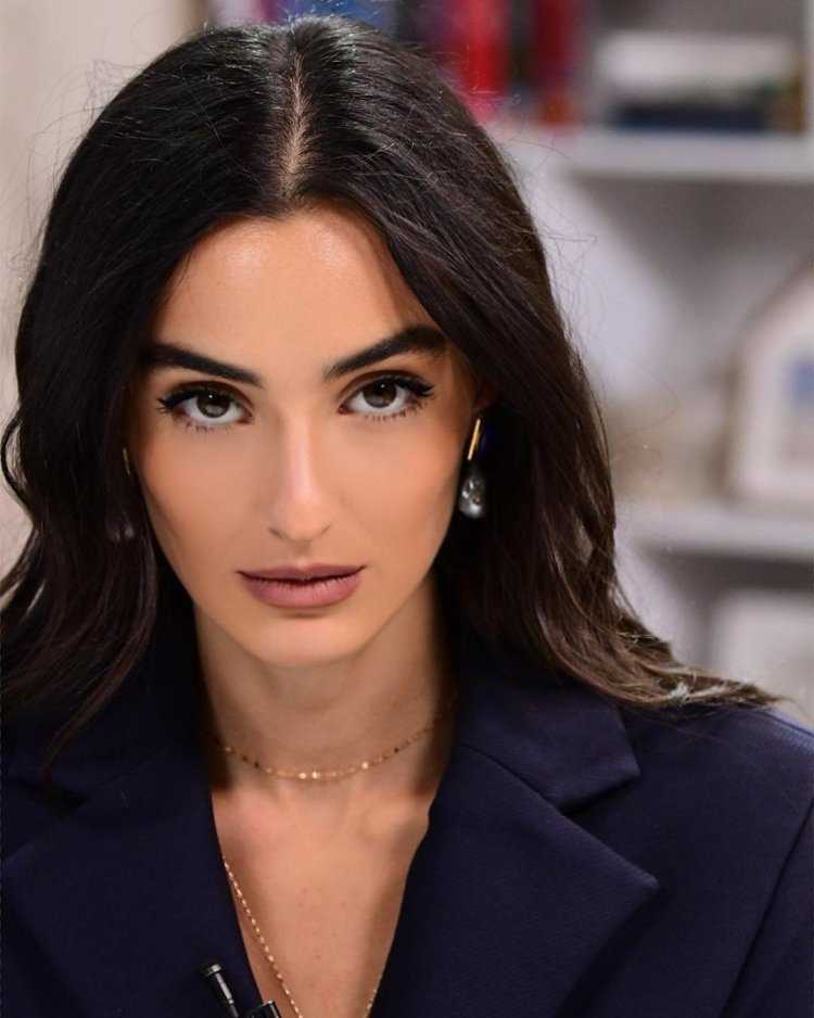 Грузинская ведущая Нитсо Орджоникидзе