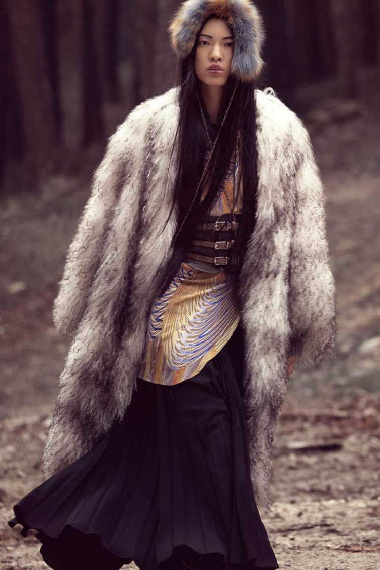 Монголка страшная