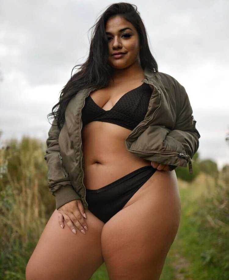 Plus-Size модель Ирена Дрези