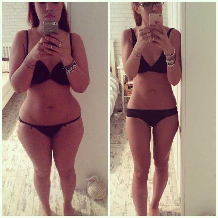 Фигура девушек после похудения