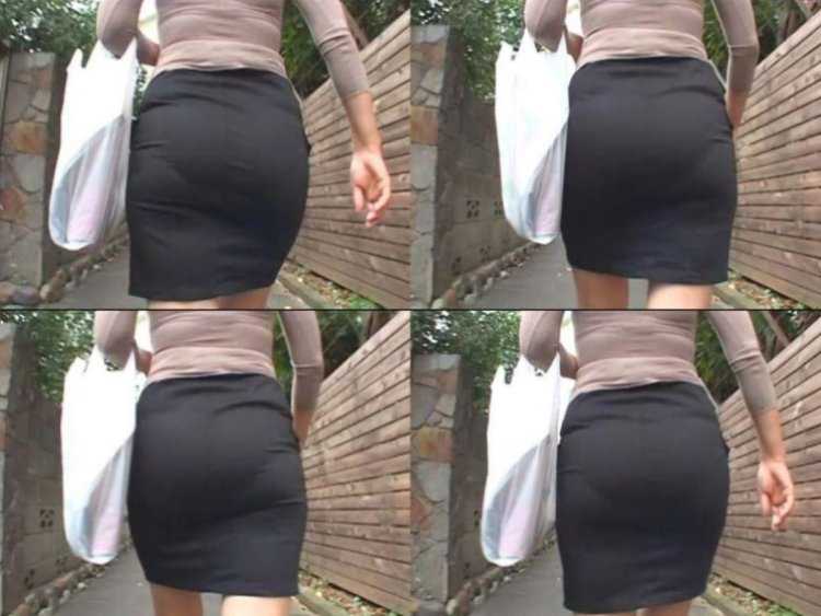 Мишель Левин в обтягивающем платье