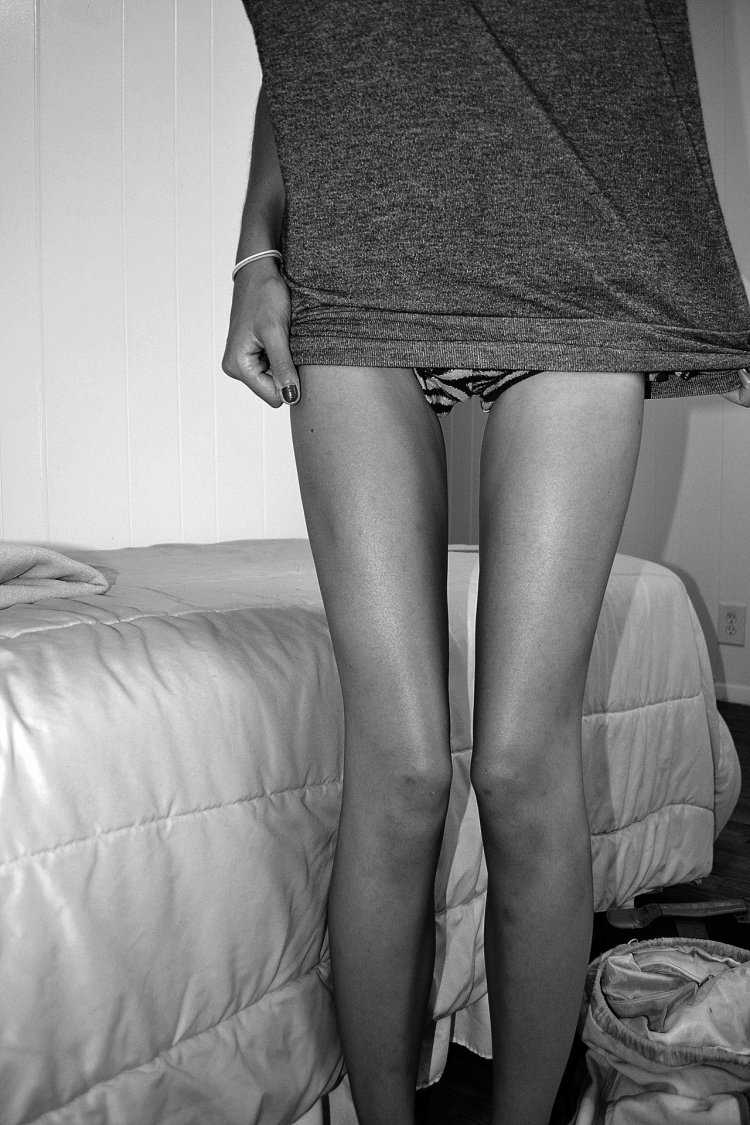 Худые стройные ноги