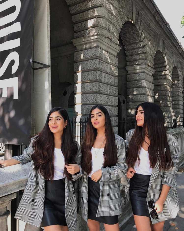 Сестры из Лондона тройняшки