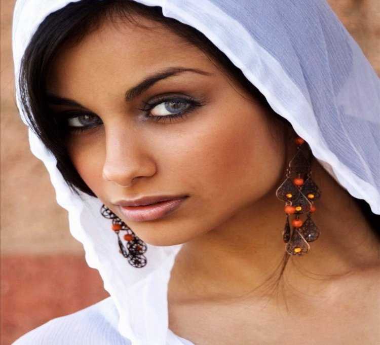 Макияж цыганки фото