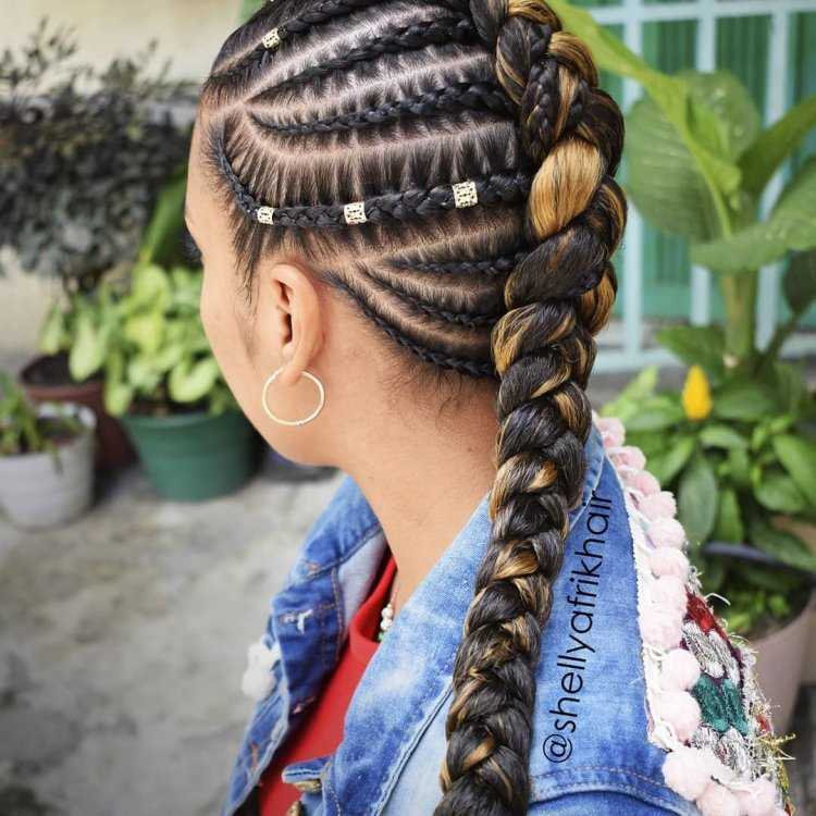 Узбекские косички для девочек