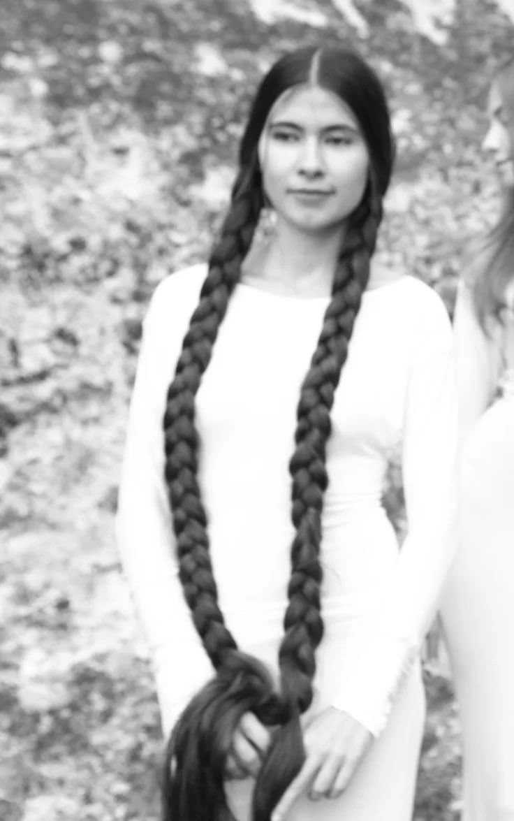 Алия Насырова коса