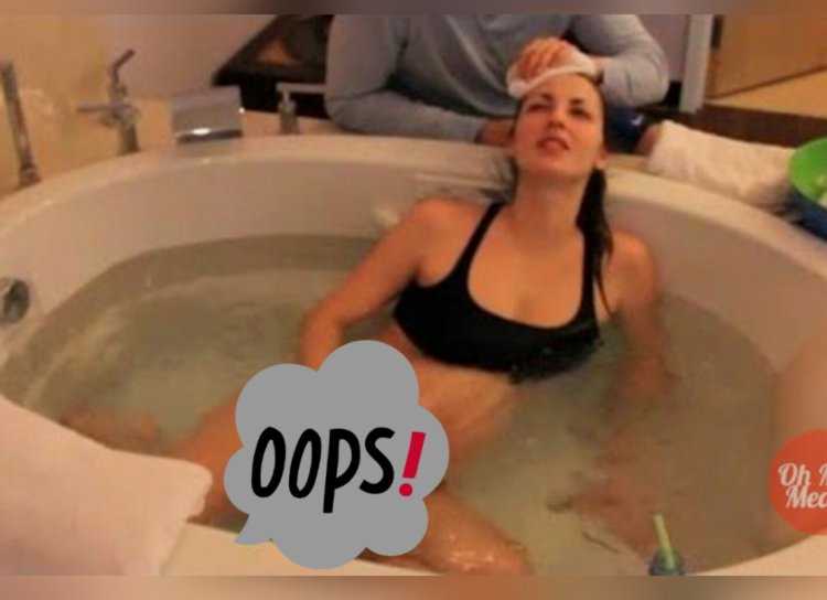 Роды в воде дома в ванной