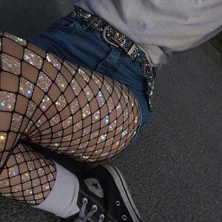 Колготки в сеточку сохры