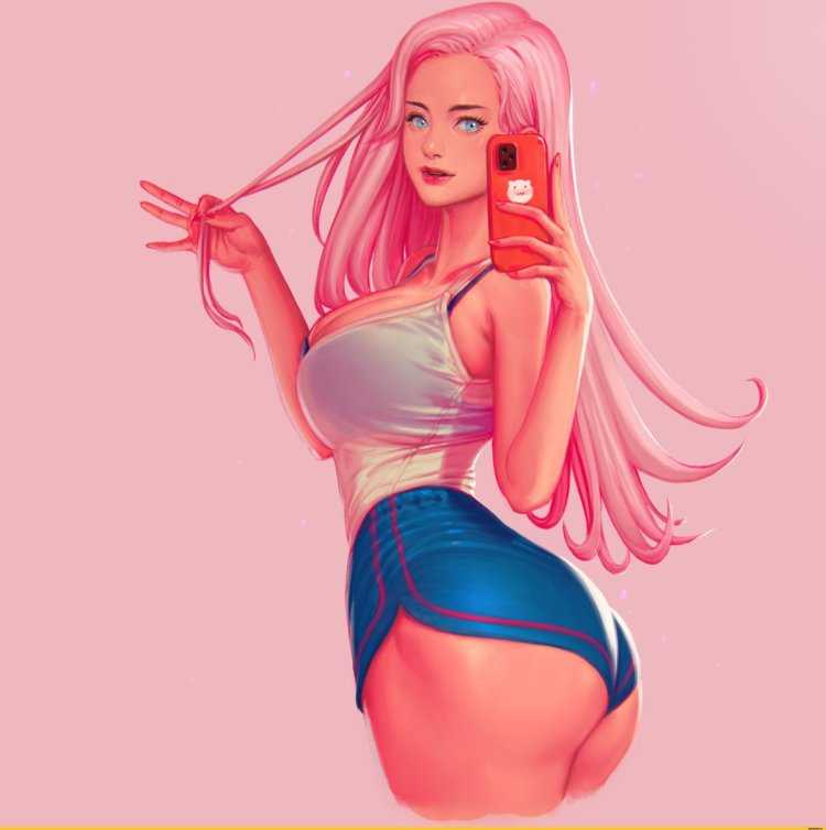 Сочные девушки арт