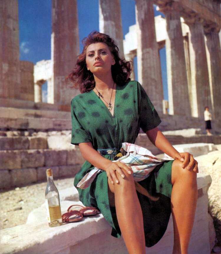 Головные уборы Софи Лорен