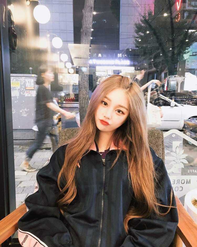 Рыжеволосая кореянка ulzzang