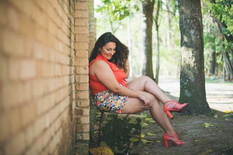 Келли Моран модель плюс